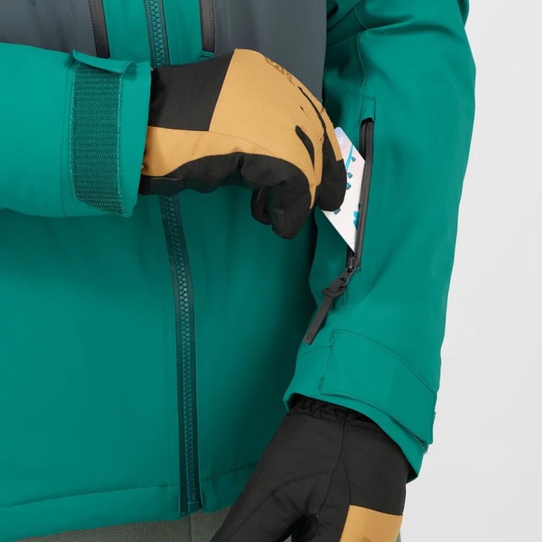 Green Salomon Highland Men's Insulated Jackets | IE PY9372